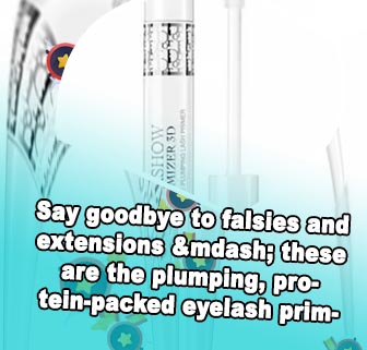 Lash plumping primer