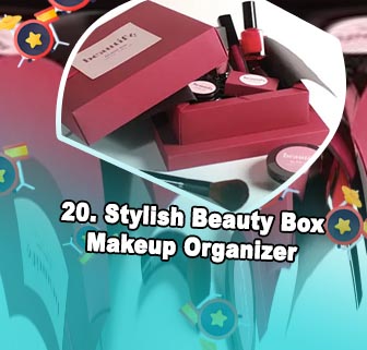 Makeup keeping box