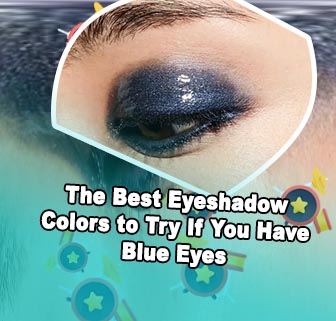 Natural eyeshadow for blue eyes